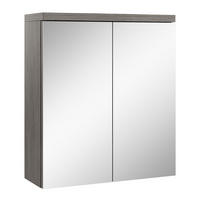 SPIEGELSCHRANK Toledo Grau Eiche - 60 x 20 x 60 cm - Eichefarben/Grau, Holz (60/60/20cm) - Badplaats