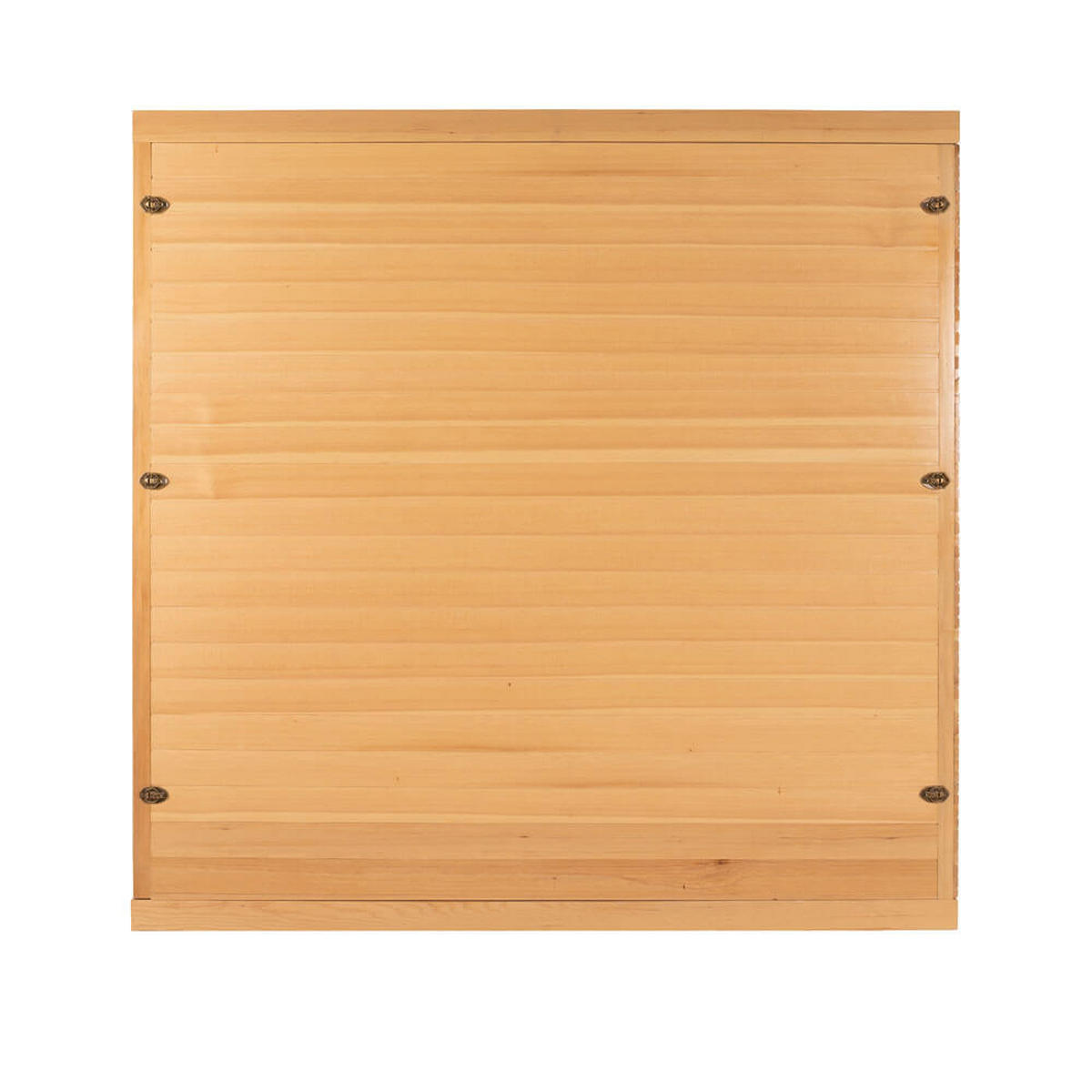 TRADITIONELLE Sauna NEOLA - 200 x 160 cm für 5 Personen - Naturfarben, Holz (200/200/160cm) - Home Deluxe