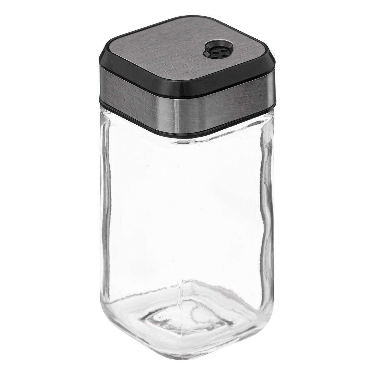 GEWÜRZSTÄNDER - Schwarz, Glas (11.5/23.5/11.5cm)