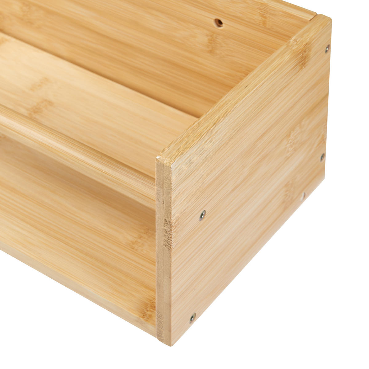 WANDREGAL Flå - Naturfarben, Holz (60/15/20cm) - [en.casa]