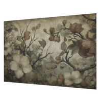 FOTOTAPETE 312x219 cm - Blumenschönheit - Weiß, Textil (312/219cm) - Wallfluent