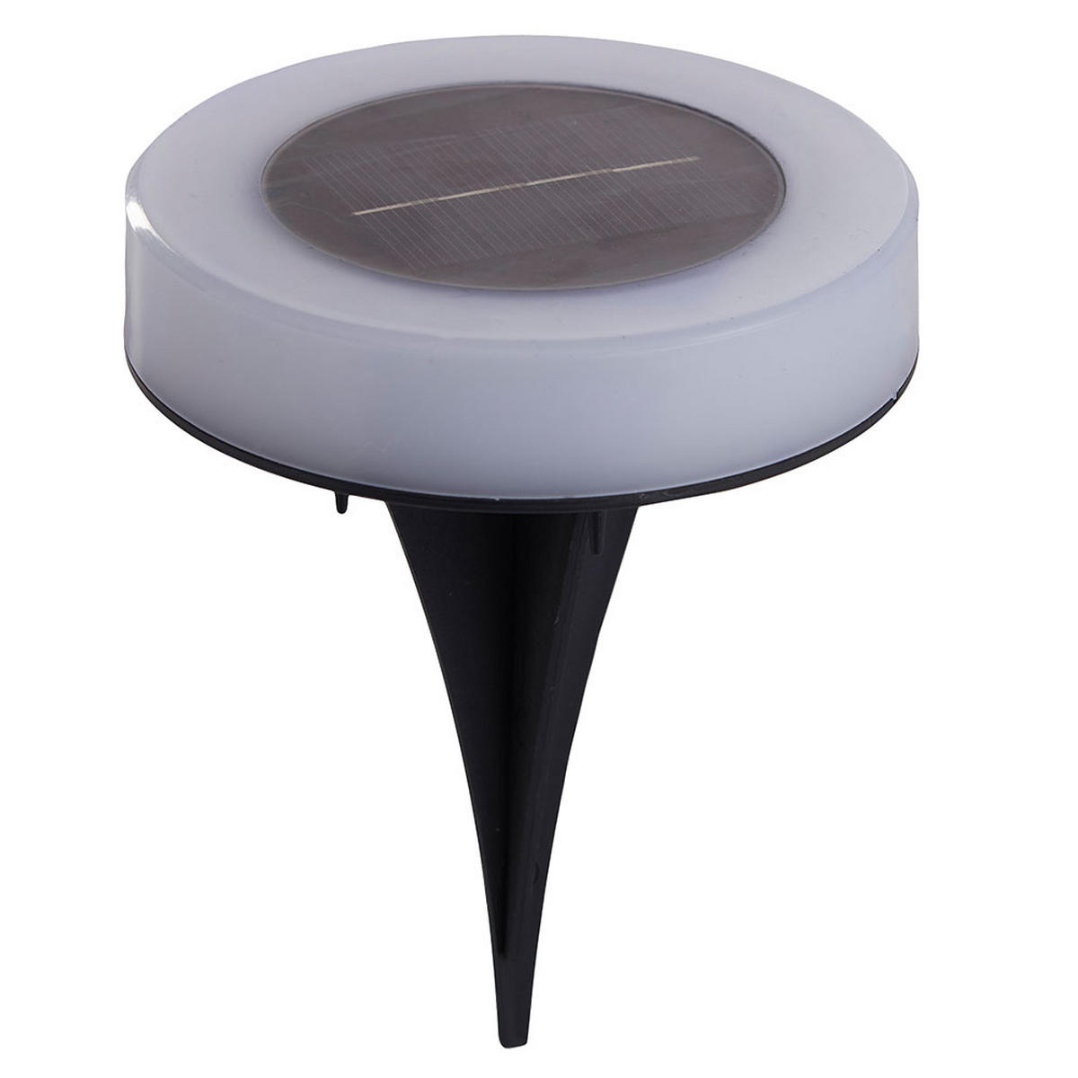 LED AUSSENLEUCHTE Schwimmlicht Schwarz Opal 5er Set - Schwarz, Kunststoff (11/11/13cm)