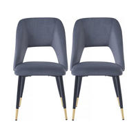 STUHL & BARHOCKER coralie Grau - Grau, Textil (55/85/48cm) - Habitat Garten