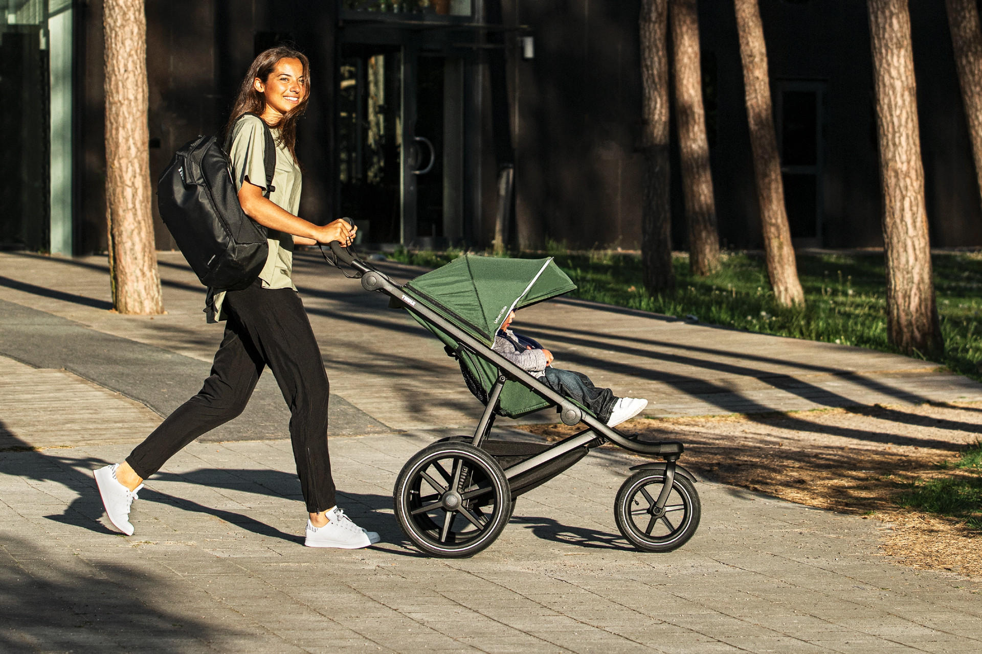 Sportkinderwagen mit 3 Räder