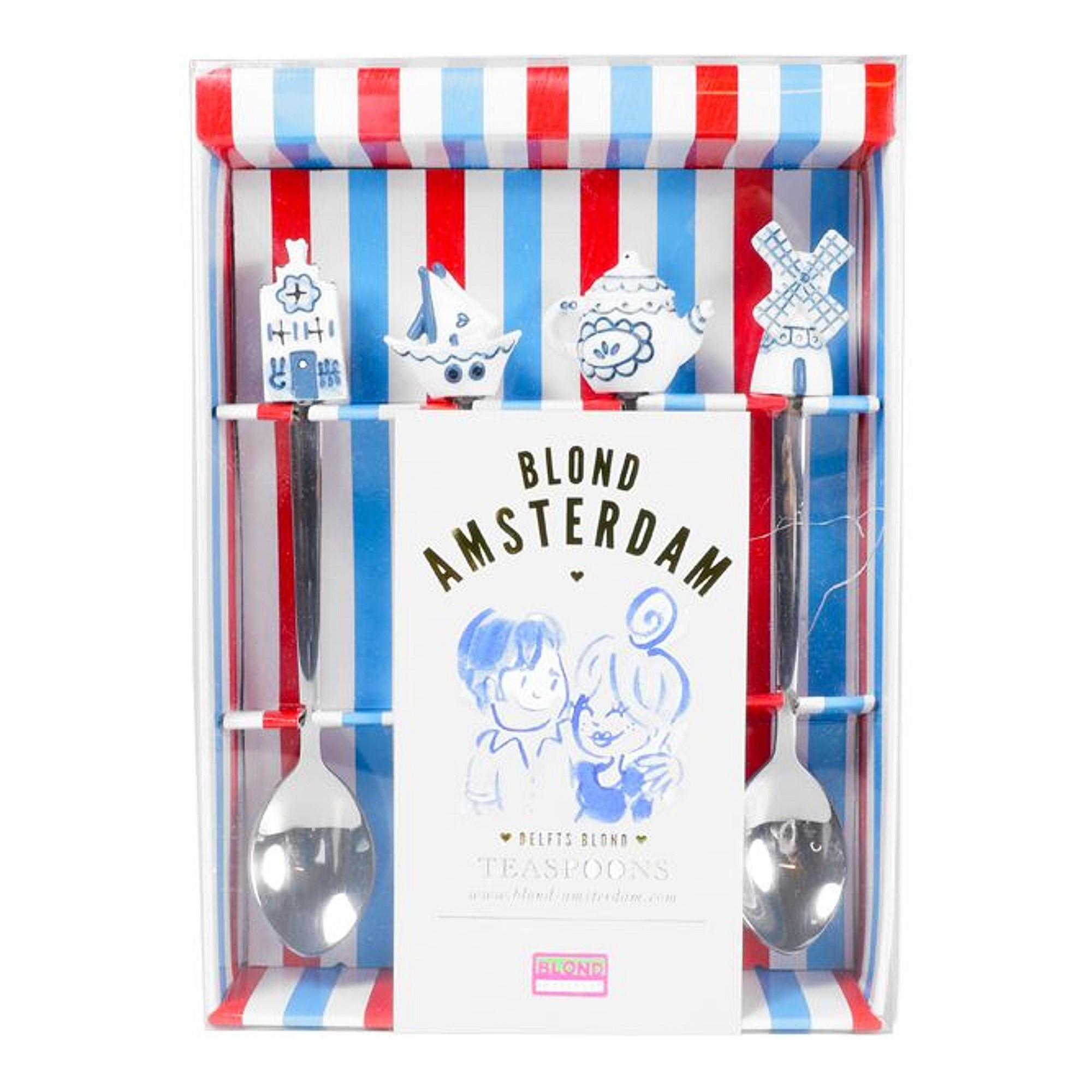 Blond Amsterdam Teelöffel Blau