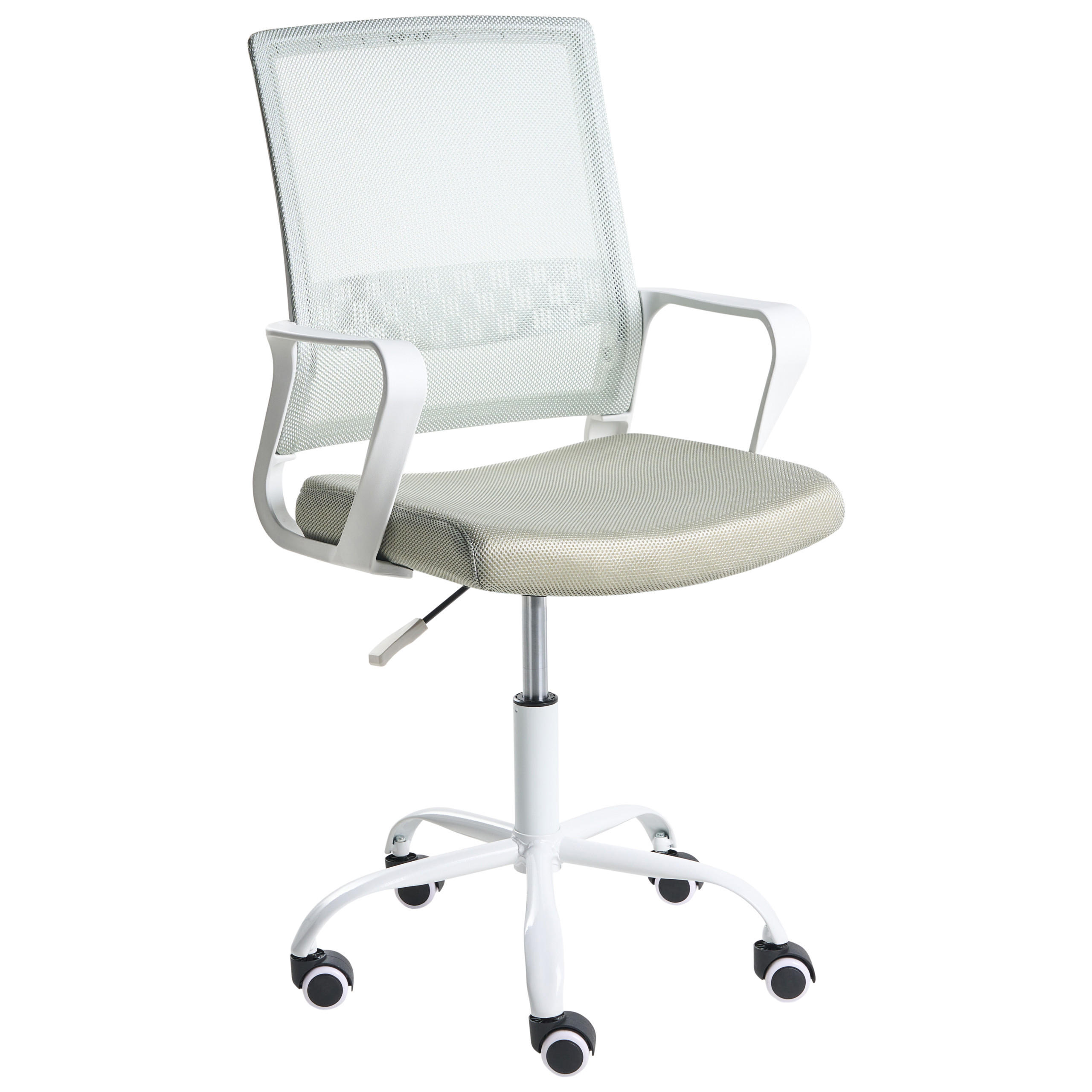 BÜROSTUHL Mintgrün Ease - Mintgrün, Textil (54/94/54cm) - Beliani