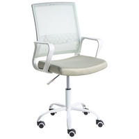 BÜROSTUHL Mintgrün Ease - Mintgrün, Textil (54/94/54cm) - Beliani