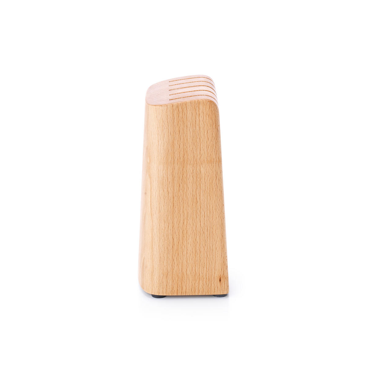 MESSERBLOCK Profile aus Holz, für 5 Messer, Matt Steel - Silberfarben, Metall (11.9/24.2/14cm) - Brabantia