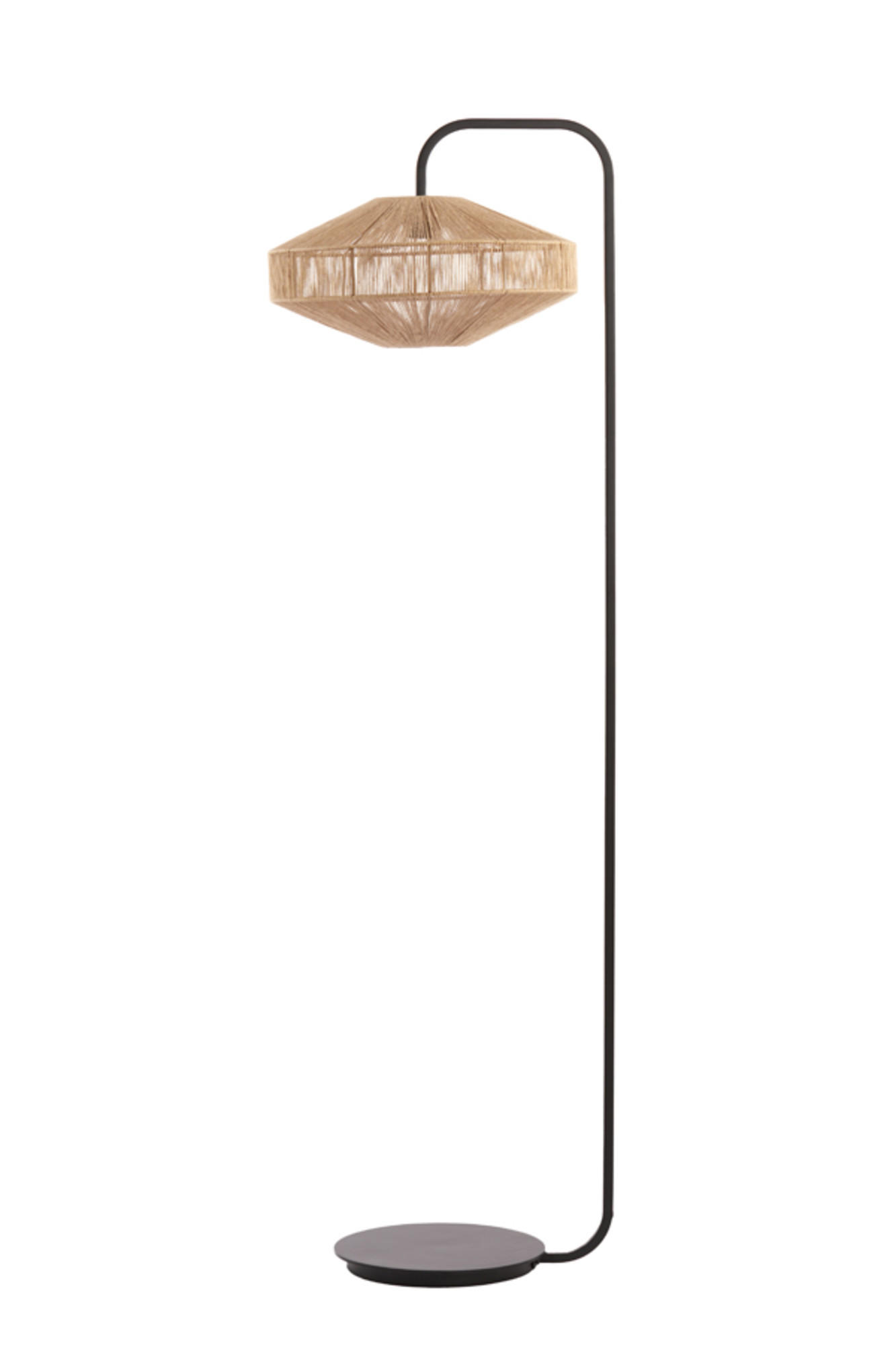 Light & Living Stehleuchte Braun 43x164x43 cm