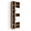 BADSCHRANK Ilias Sonoma 60 x 190 cm - Braun/Sonoma Eiche, Holzwerkstoff (60/190/30cm) - Vicco