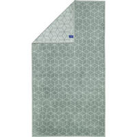 HANDTÜCHER COORDINATES CARRÉ 2557 SAGE GREEN - 44 - Grün, Textil (80/150cm) - Zöllner