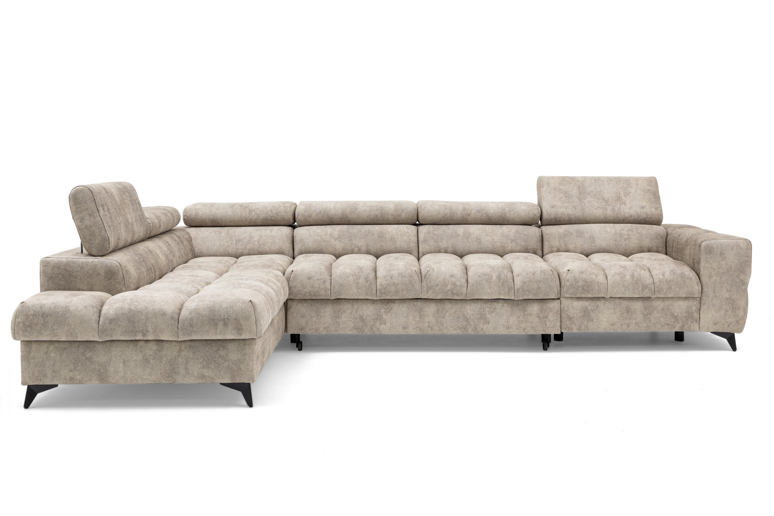 Muffo Ecksofa Beige 350x203 cm