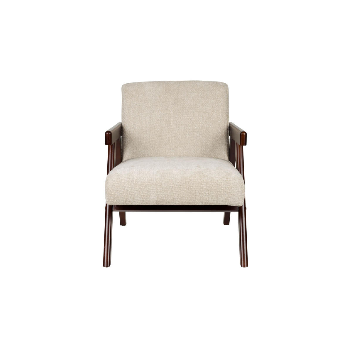 SESSEL Panadero Braun/ Beige - Braun, Textil (61/73/71.5cm) - Housecraft Living