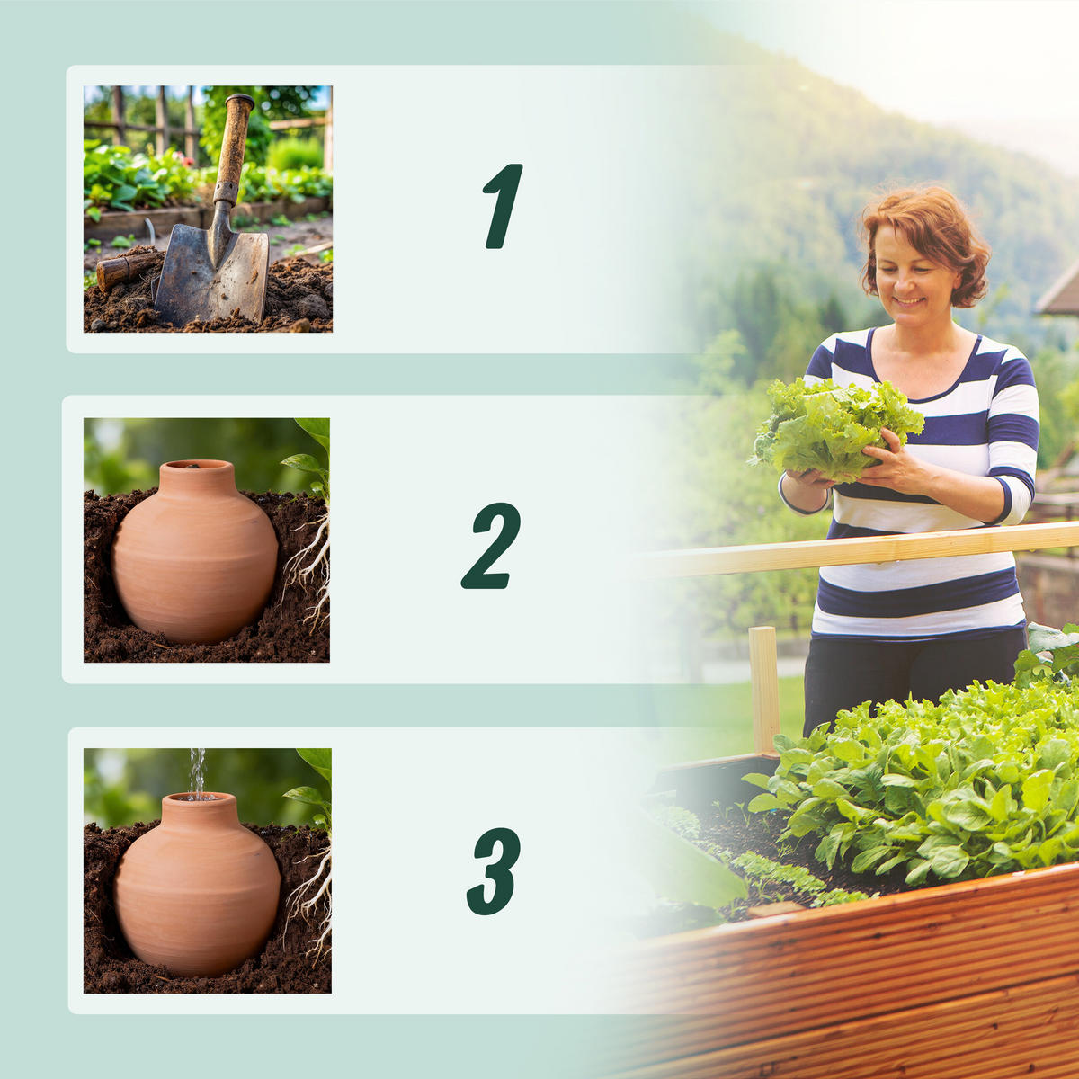 3XOLLAS - Hellbraun, Naturmaterialien/Keramik (14/13/14cm) - Relaxdays