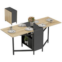ESSTISCH Schwarz 169.0/60.0/75.0 - Schwarz, Holzwerkstoff (169/60/75cm)