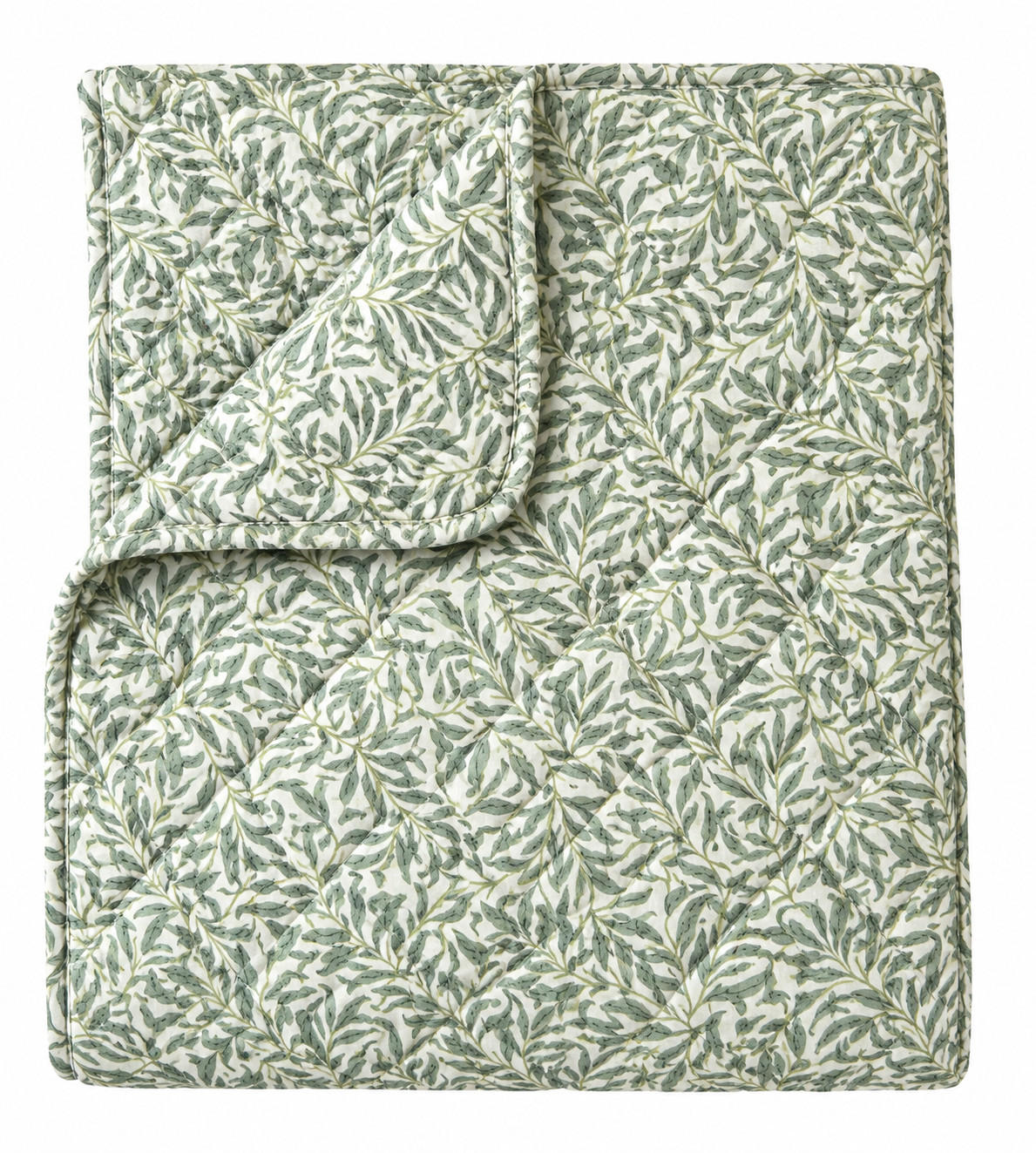 WOHNDECKE Baumwolle 140x180 cm Quilt-Optik – Gesteppt, Weich & Modern - Multicolor, Naturmaterialien (140/180cm) - AU Maison