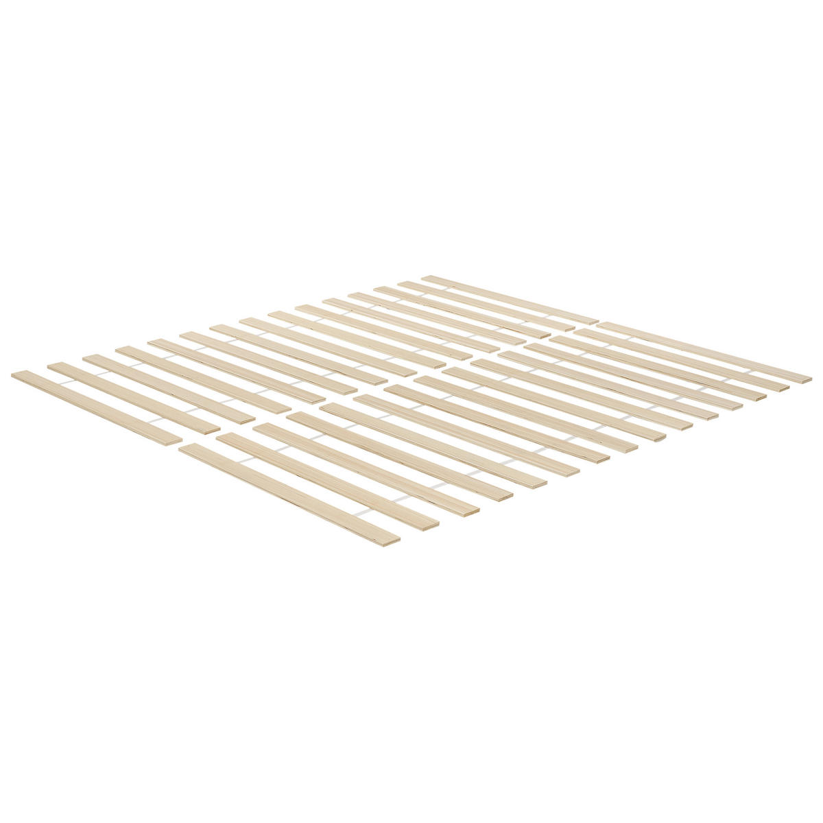 BETT mit Lattenrost 180x200 cm Weiß Olendon - Weiß, Holz (180/200cm) - Beliani