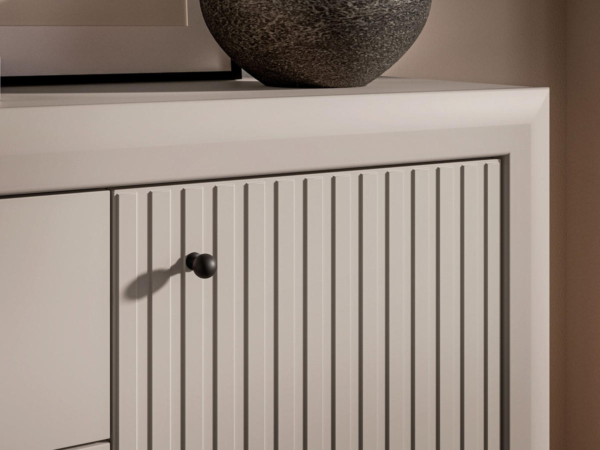 KOMMODE – SOLO 06 – 120 cm – Solo – Kaschmir - Kaschmir, Holzwerkstoff (120/85/40cm) - hi-markt