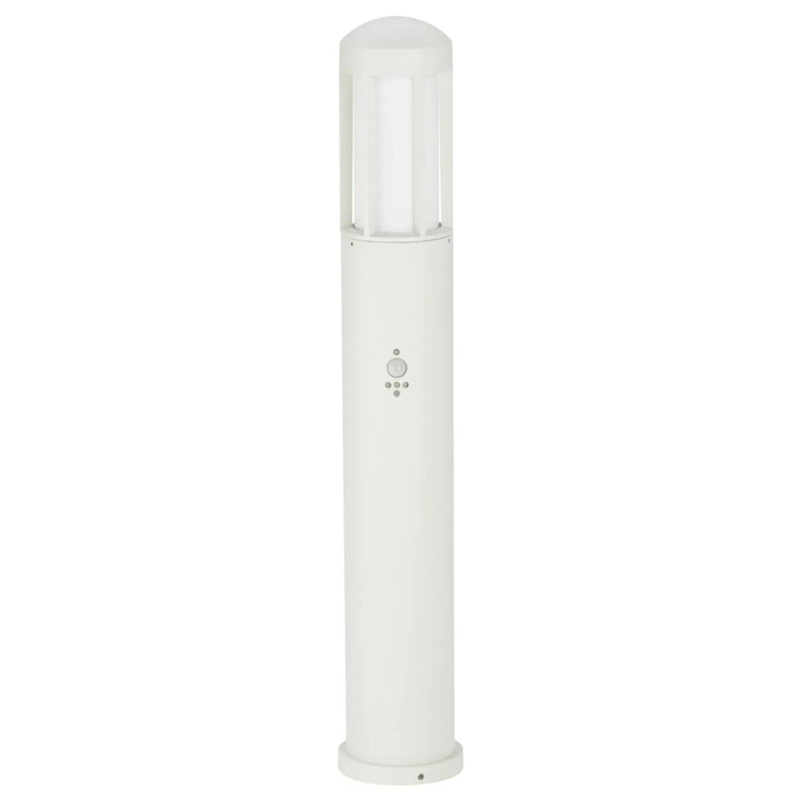 AUSSENLEUCHTE MIT BEWEGUNGSMELDER Weiß - Weiß, Metall (6.5/90/6.5cm) - click-licht