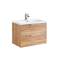 WASCHTISCH 80cm April Holz - Braun, Holzwerkstoff (80/57/46cm) - Petits-meubles