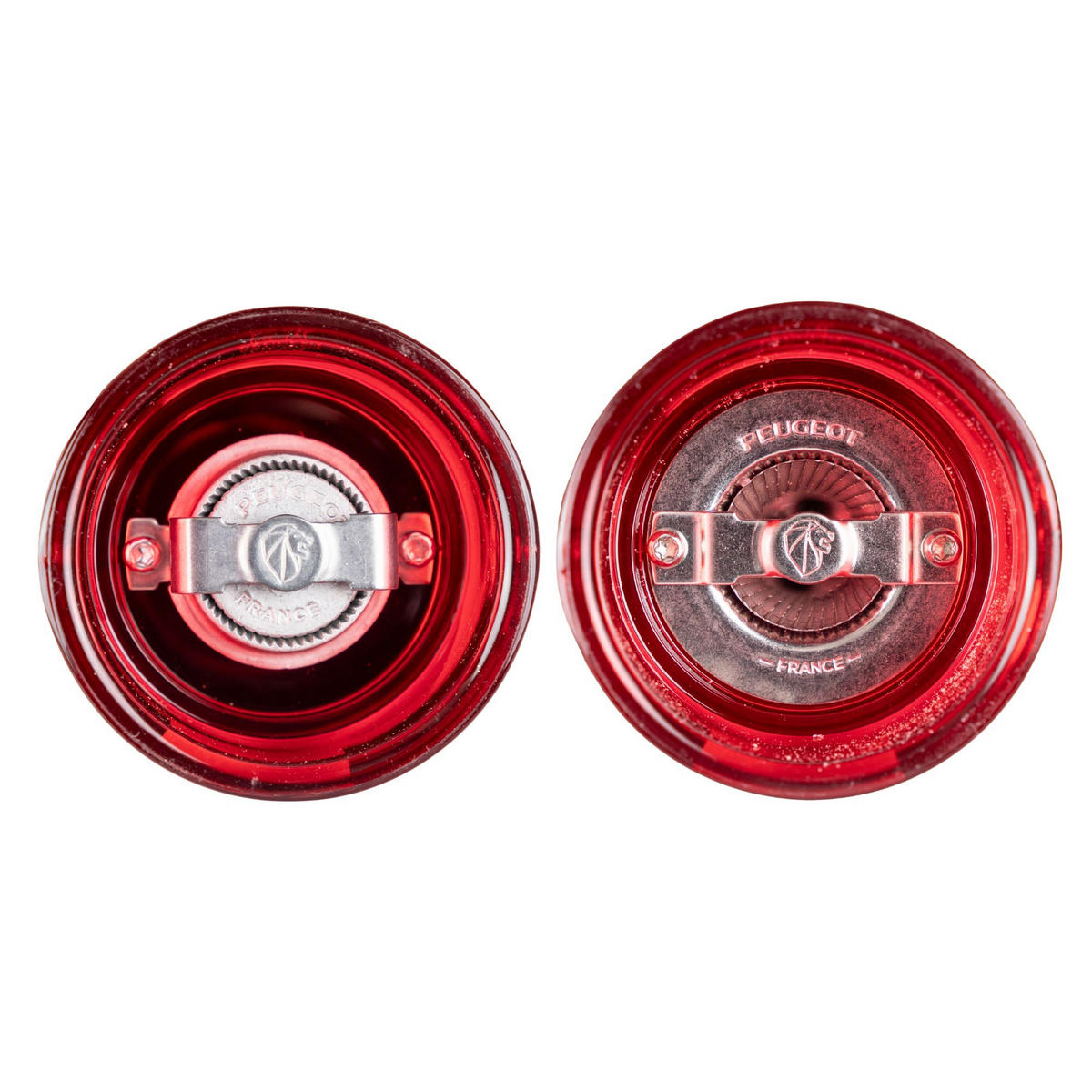 GESCHENKSET Podium 18cm Pfeffer- & Salzmühle Acryl Rot - Rot, Kunststoff (5.9/17.4/12cm) - PEUGEOT