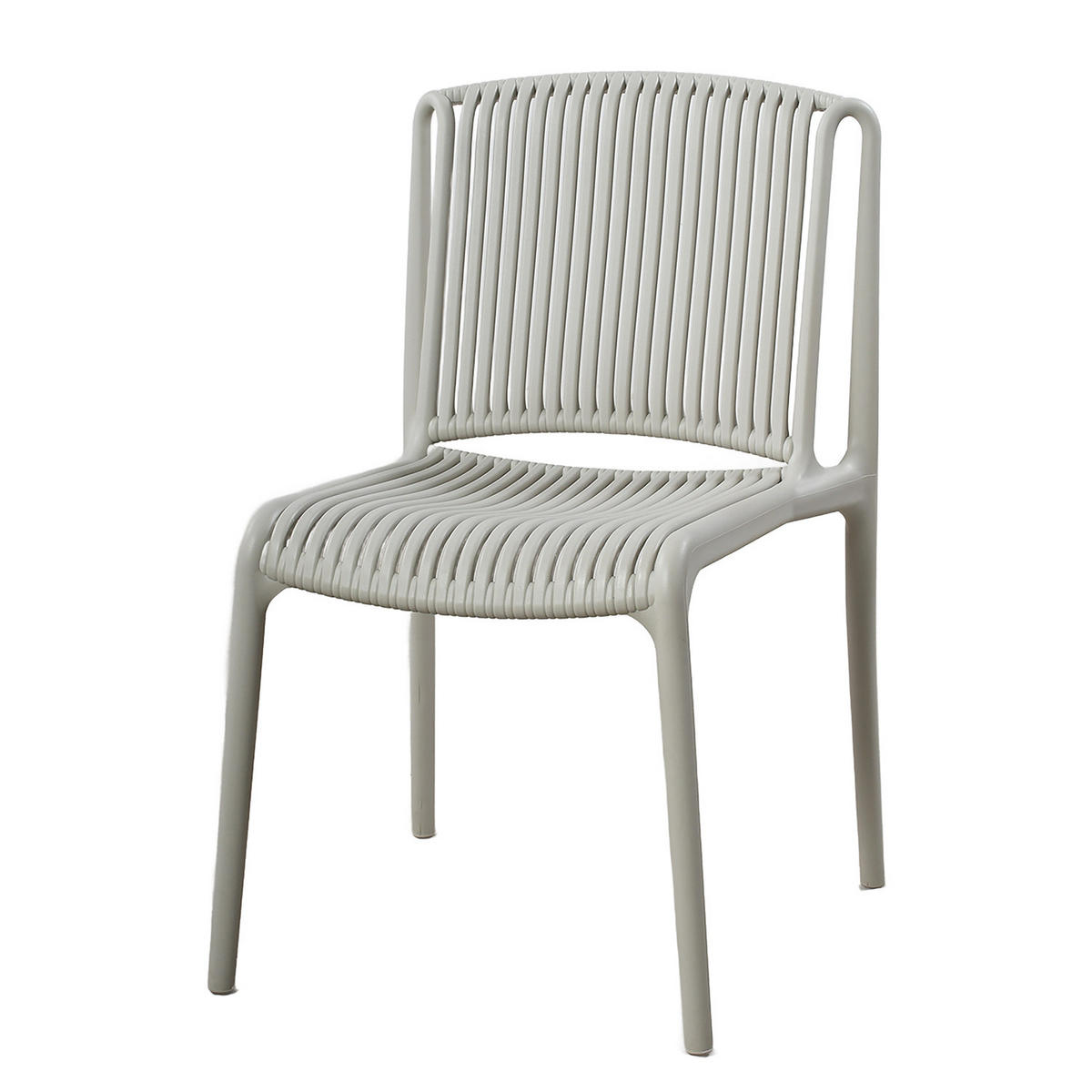 GARTENSITZGRUPPE - 3-teilig - Stahl / Polypropylen - Kaschmir, Kunststoff/Metall - home24