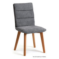 ESSZIMMERSTUHL (6er-Set) Darija 47x92x60 Eiche geölt/Grau - Eichefarben/Grau, Kunststoff (60/92/47cm) - 58aufmkessel