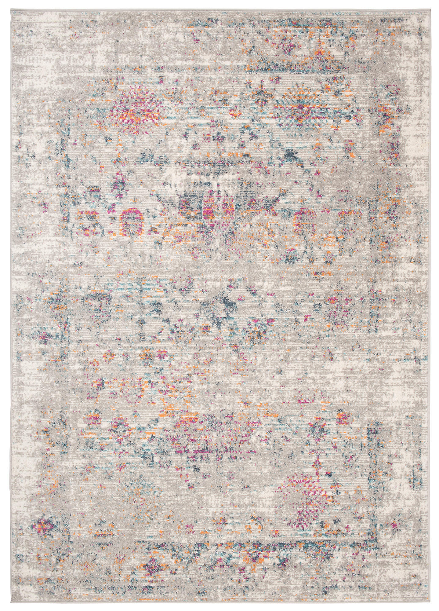Tapiso Teppich Grau 80x150 cm