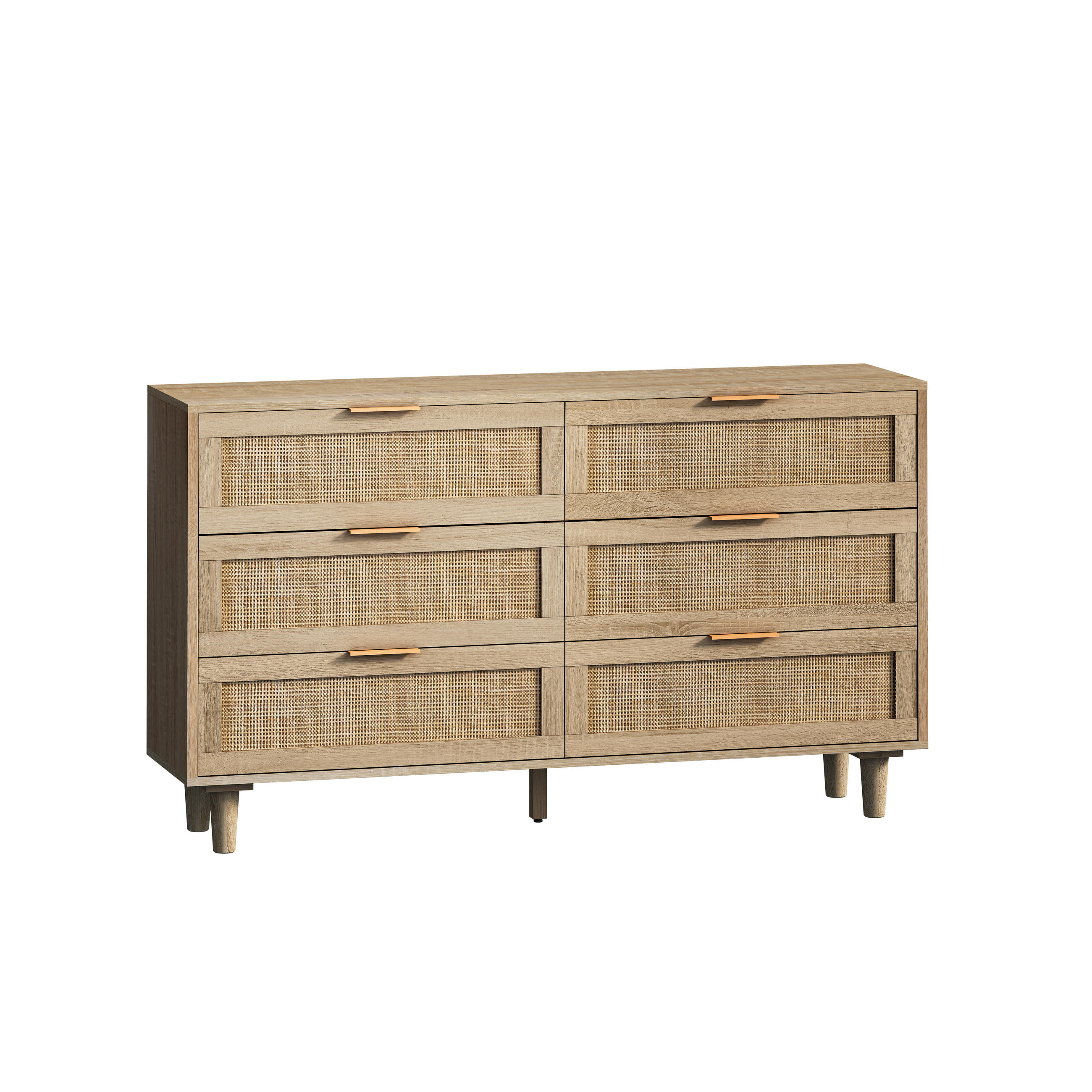 MEHRZWECKSCHRANK Naturton 130/40/75 cm - Hellbraun, Holzwerkstoff (40/75/130cm) - Urban Meuble