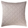 ZIERKISSENHÜLLE FrenchVelvet Quilt greige 45x45cm - Graubraun, Textil (45/45cm) - Tom Tailor
