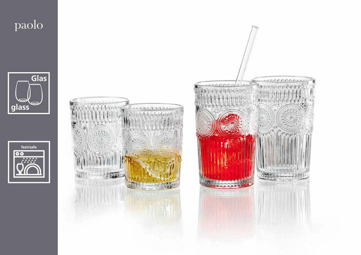 WHISKYGLÄSER Paolo transparent 250 ml 6er Set - Transparent, Glas (0.25L) - Ritzenhoff Breker
