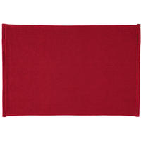 BADEMATTEN PLAIN CARDINAL - 349 - Rot, Textil (70/120cm) - Rhomtuft
