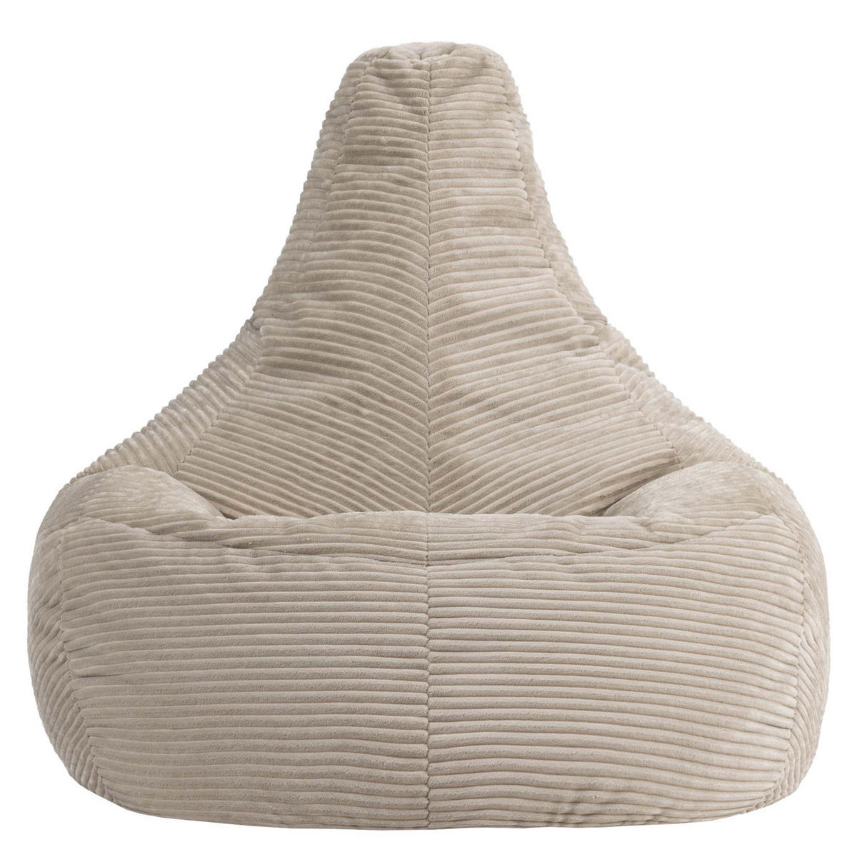 SITZSACK Dalton XXL Cord - Beige, Textil (94/85/92cm) - icon