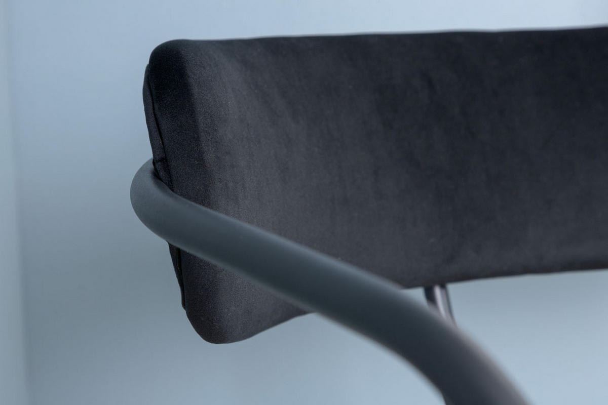 SESSEL schwarz - Schwarz, Holzwerkstoff (68/69/66cm) - ebuy24