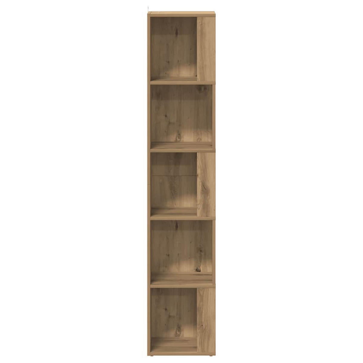 ECKREGAL Artisan-Eiche 33/33/165 Cm Holzwerkstoff - Braun, Holzwerkstoff (33/165/33cm) - vidaXL