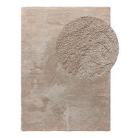 HOCHFLORTEPPICH Melvin waschbar 120/170 cm - Beige, Kunststoff (120/170cm) - benuta Nest
