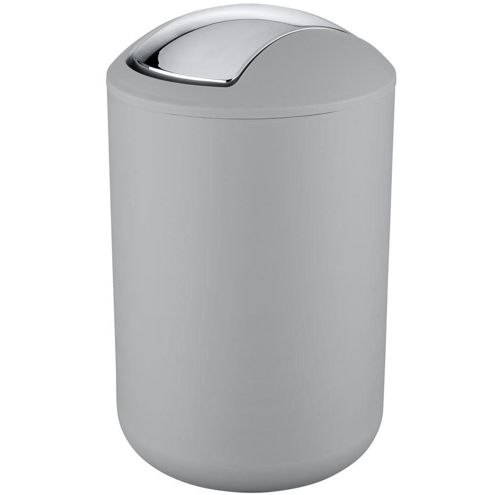 MÜLLKORB grau - Brasil Grey 6,5 l 20/20/31 cm - Grau, Kunststoff (20/31/20cm) - Wenko