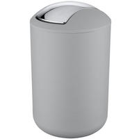 MÜLLKORB grau - Brasil Grey 6,5 l 20/20/31 cm - Grau, Kunststoff (20/31/20cm) - Wenko