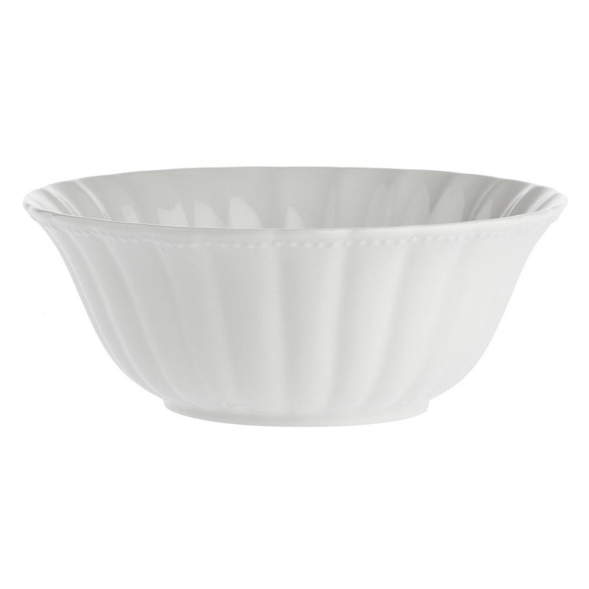 SCHÜSSEL Weiß 23/23/14 cm P003600922Z - Weiß, Keramik (23cm) - La Porcellana Bianca 