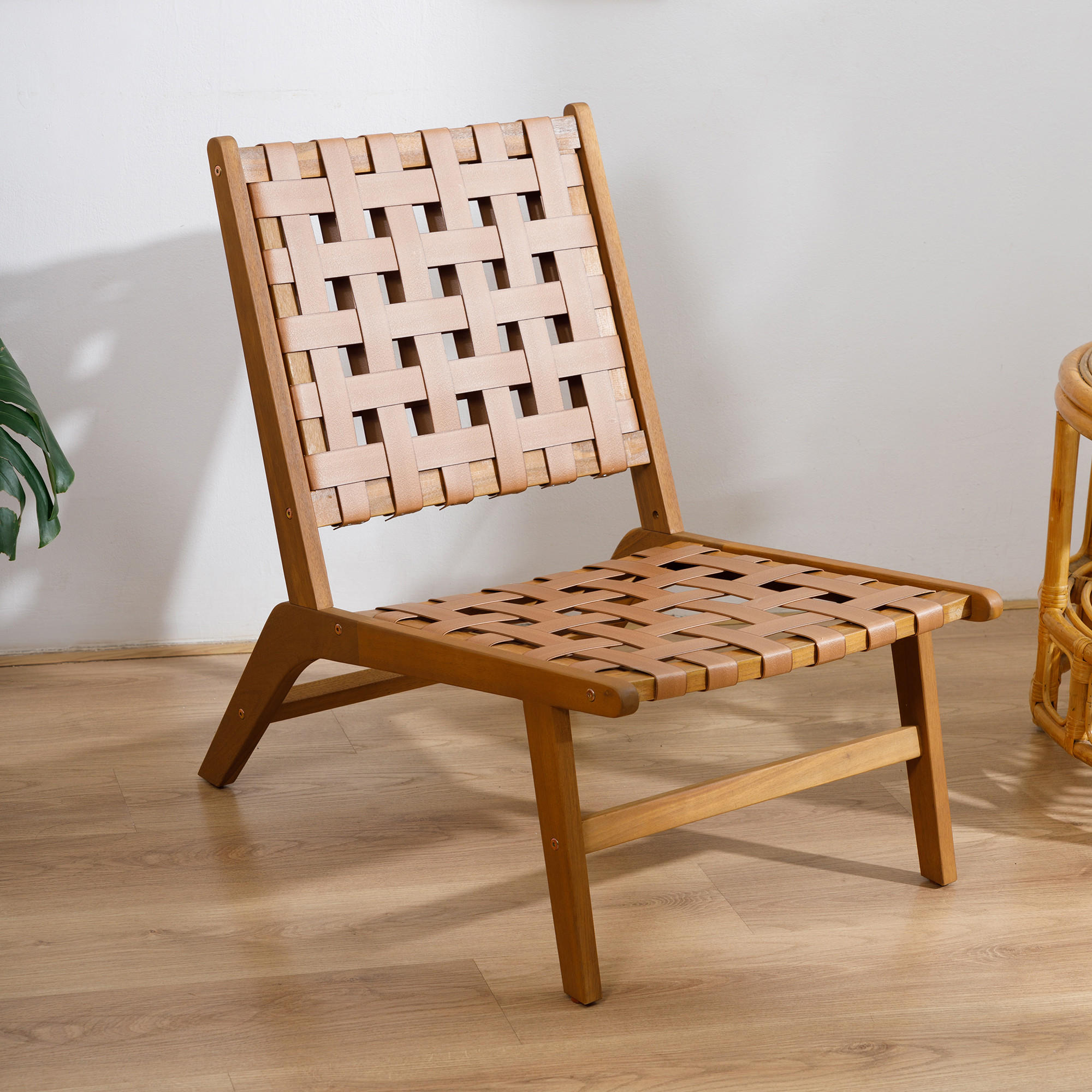 SESSEL Massivholz Braun - Braun, Holz (55/78/72cm) - Nordlys