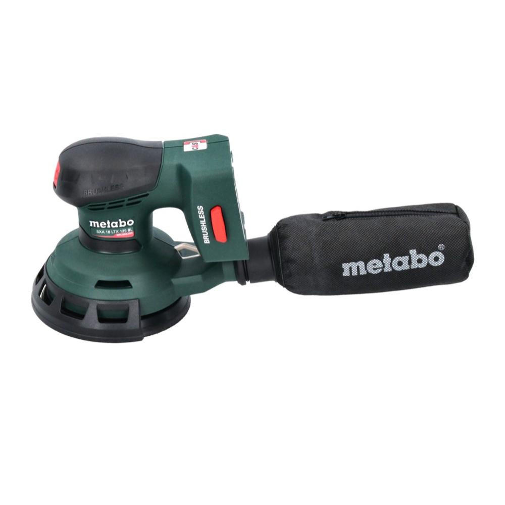 METABO SXA 18 LTX 125 BL Akku Exzenterschleifer 18 V 125 mm ( 600146840 ) Brushless + metaBOX - ohne Akku, ohne Ladegerät - Multicolor, Kunststoff (39.6/320/21.5cm) - Metabo