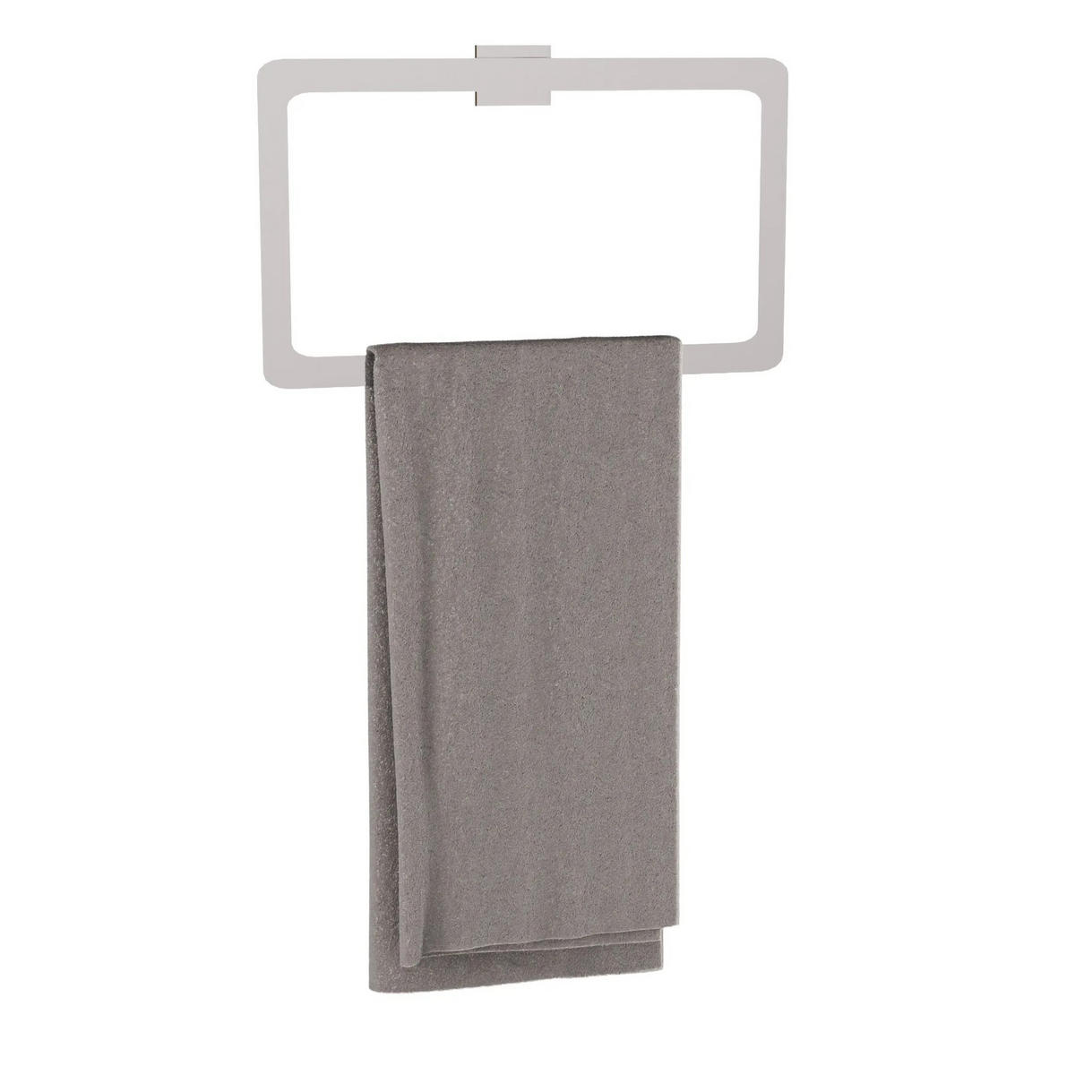 HANDTUCHHALTER Rea Ring 210 Oste Chrome - Chromfarben, Metall (6/13.5/22.5cm) - REA