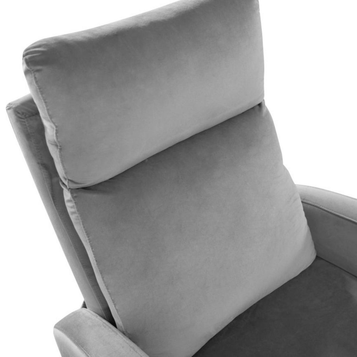 RELAXSESSEL ZYGGI II, elektrischer Polstersessel - Grau, Textil (67/103/74cm) - Lookway