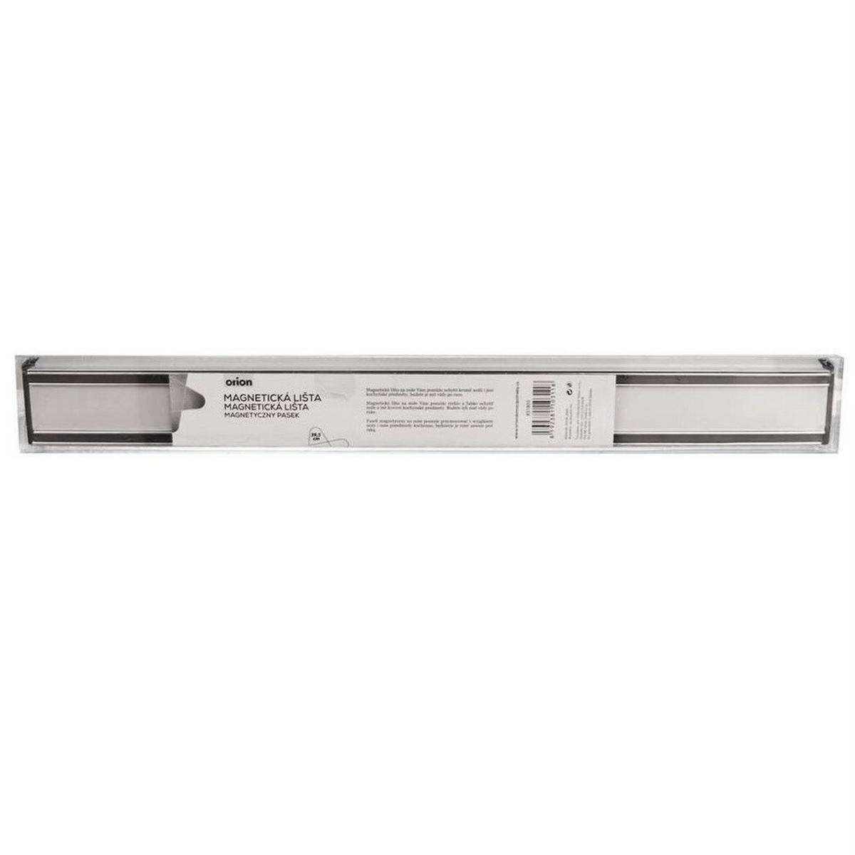 MESSERLEISTE magnetisch 39 cm Silber - Silberfarben, Metall (4.5/2/39cm) - Orion 