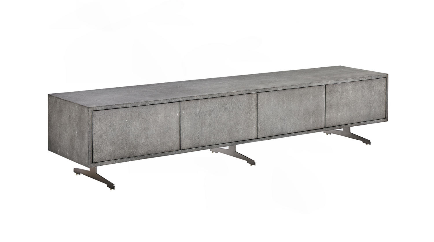 Kawola Lowboard Grau 200x42x40 cm