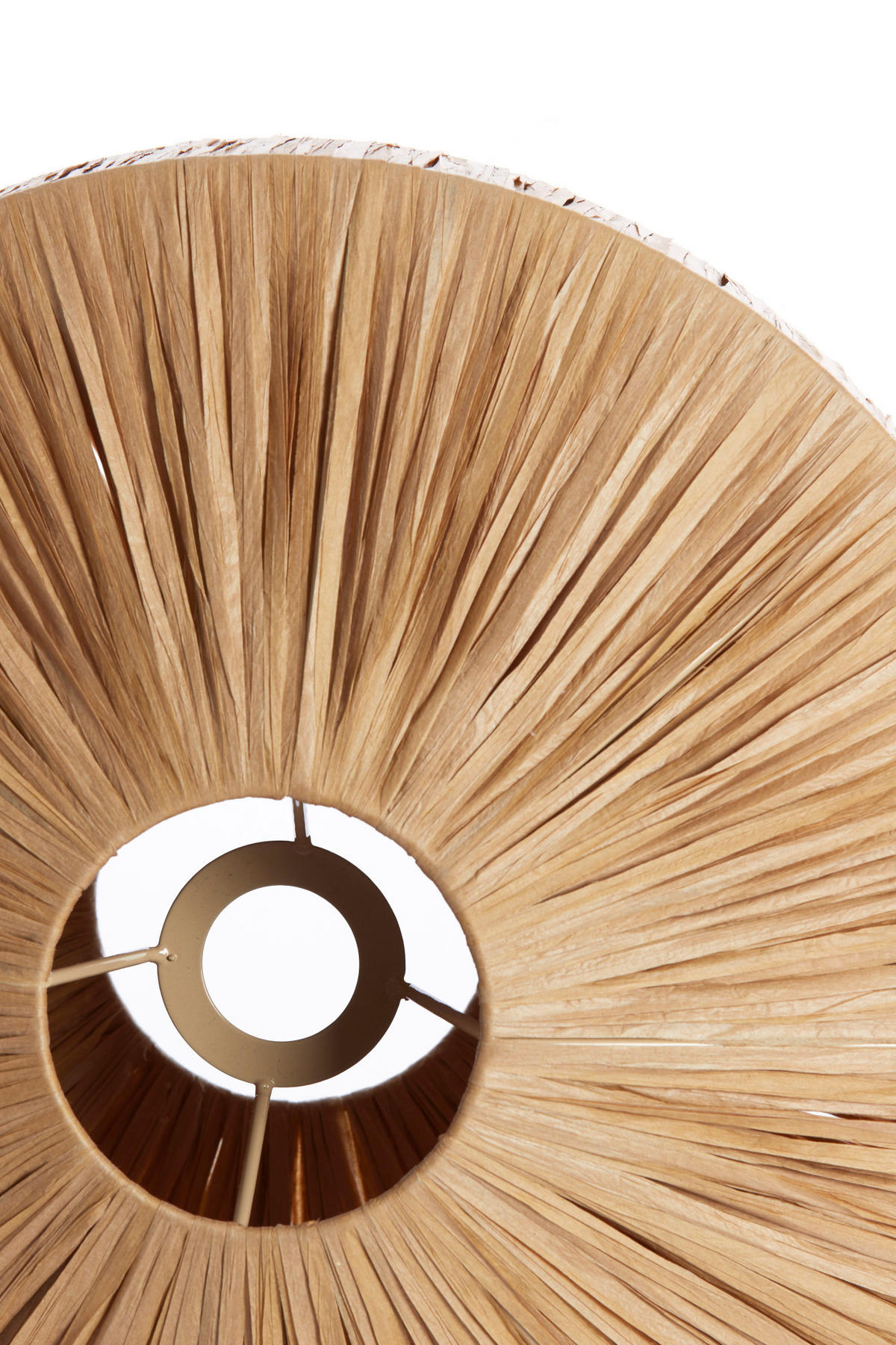 LAMPENSCHIRM Biljana Braun Ø43/20 cm - Braun, Textil (43/43/20cm) - Light & Living