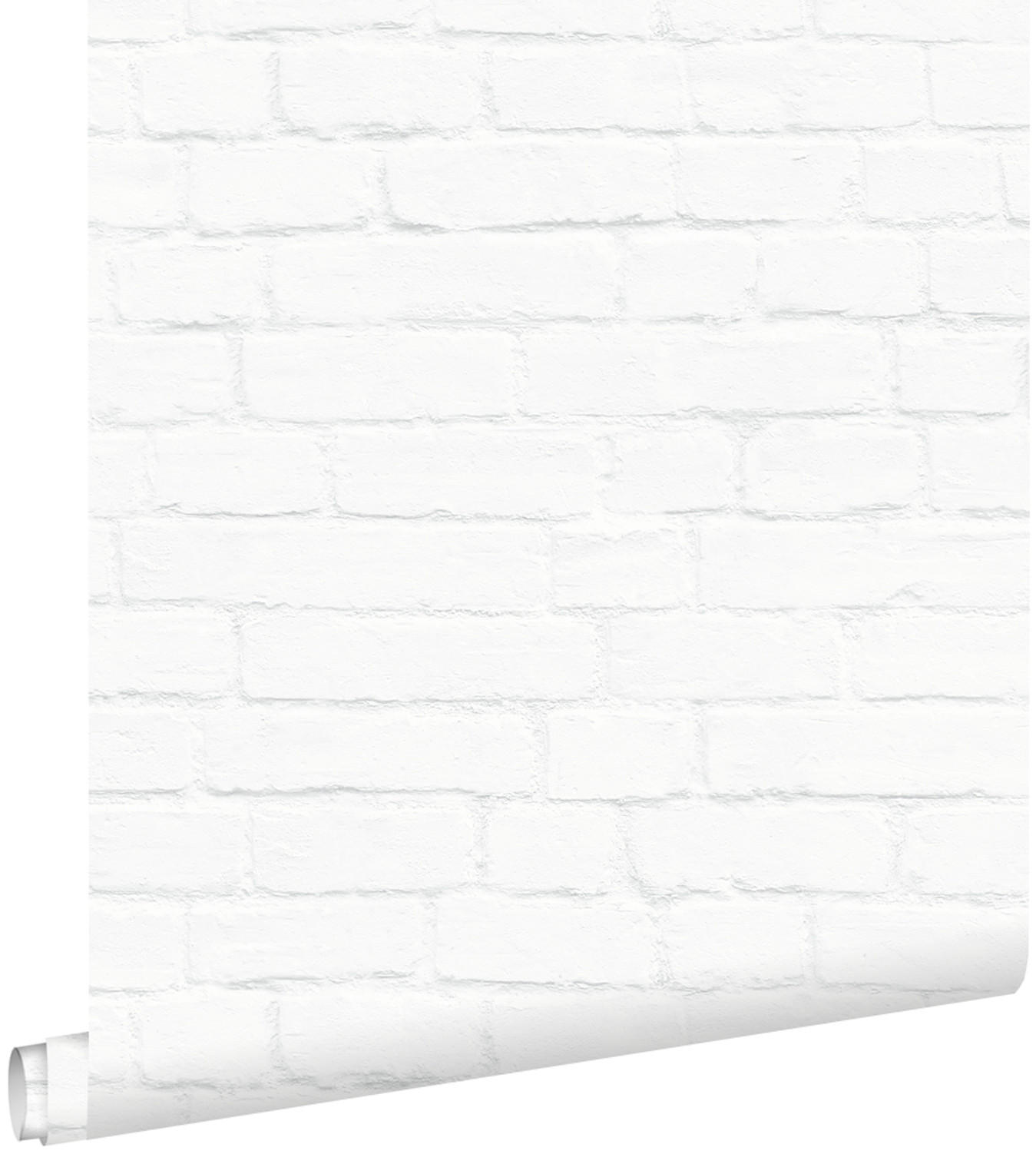 TAPETE Steinoptik 53 cm x 10.05 m - Weiß, Papier (53/1000cm) - ESTAhome
