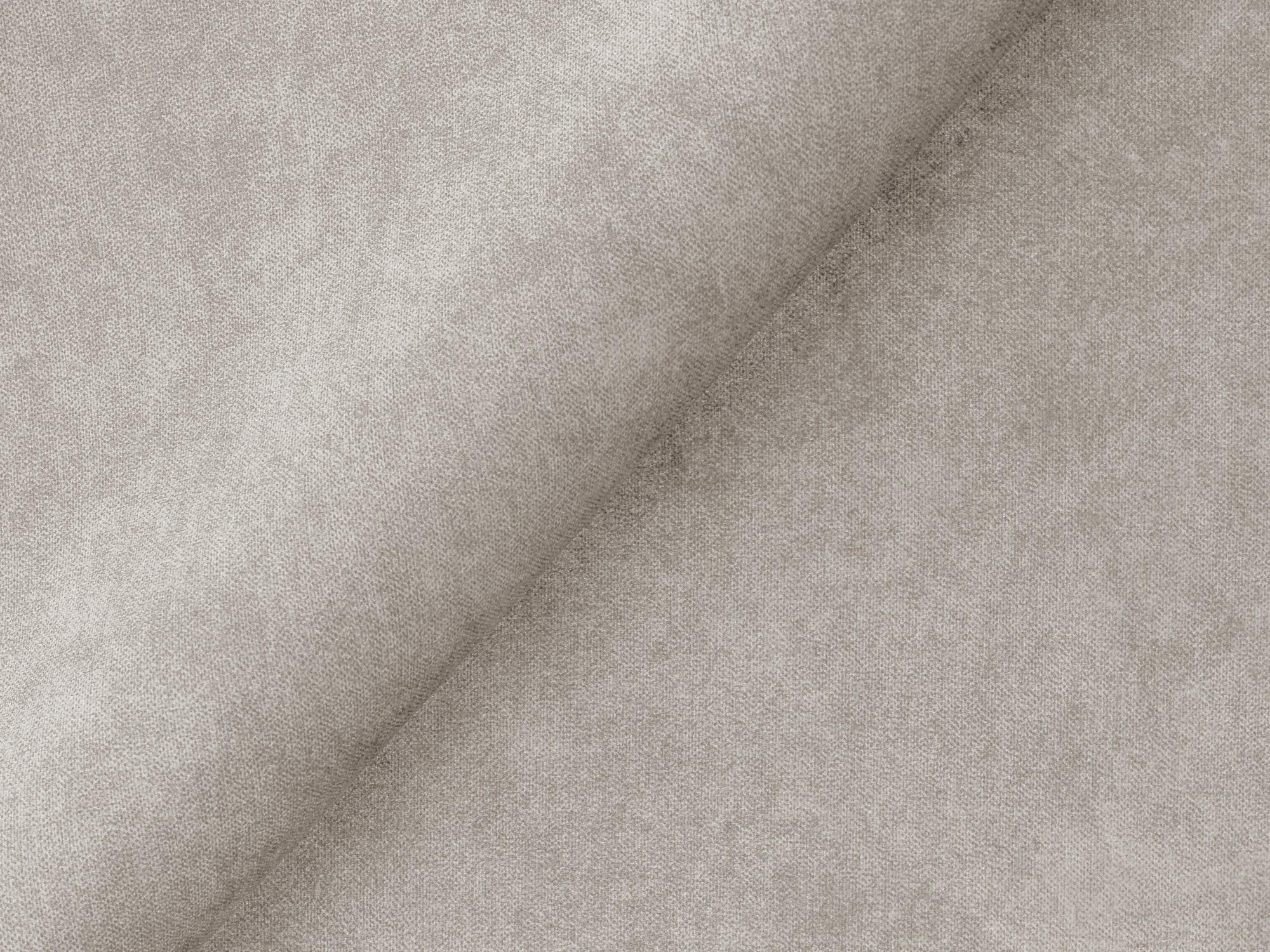 2-SITZER SOFA Samt Stoff Beige - Hellbraun/Schwarz, Holzwerkstoff/Kunststoff (180/77/90cm) - Makamii