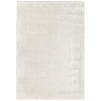 TEPPICH Mataro Selva Mazovia 160x230cm Creme Grau Abstrakt Kurzflor - Creme, Textil (160/230cm) - Mazovia