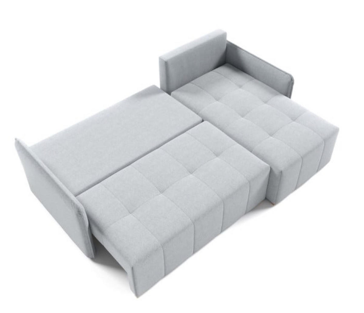 ECKSOFA Granatowy GREND Rechts - Multicolor, Textil (210/140cm) - Sepro Meble